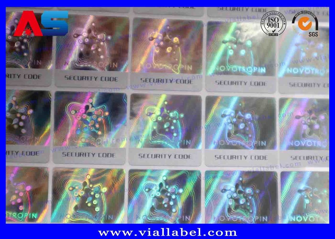 Προσαρμοσμένο 3D Holographic Sticker QR Code Ετικέτα Εκτύπωση και χρώμα