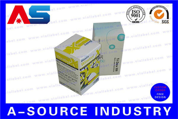 Λάμψη / Matt Bio Custom 10mL Φιαλίδιο Κουτί Καρτόνι Κουτί Μετακίνησης Για Εργαστηριακά Τεστ Κουτί για φιαλίδια