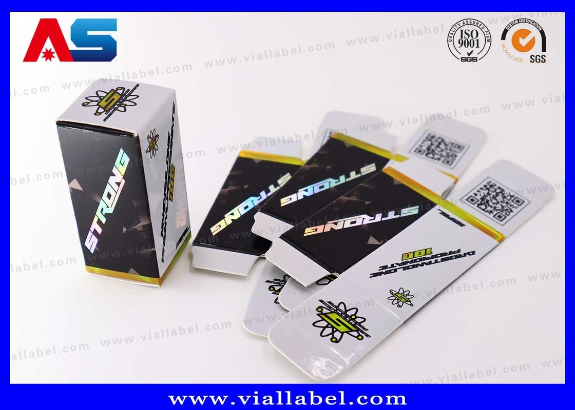Χάρτινο κουτί για ενέσεις 10 ml Για YK11 4 Mg 50 δισκία, Προσαρμοσμένη εκτύπωση κουτιού για φιαλίδια ενέσεων