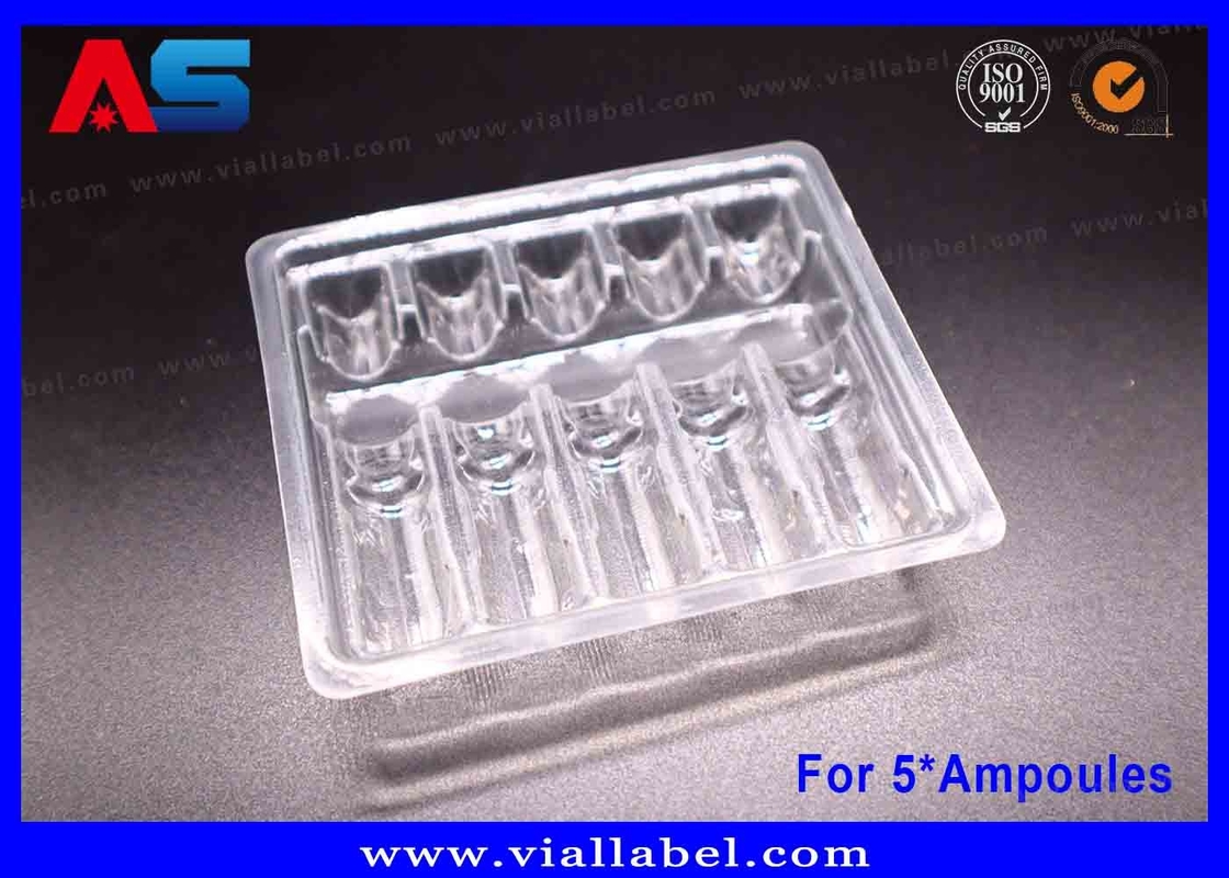 55um Διαφανής συσκευασία φουσκάλων PVC για 1 ml Ampoules - Φαρμακευτική παραγωγή, υψηλής ποιότητας, έτοιμη για αποστολή