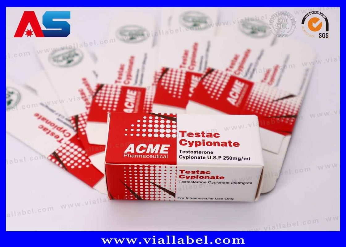Εκτύπωση κουτιών φιαλιδίων ACE Pharmaceutical 10ml για πεπτίδια απώλειας βάρους Sema, Reta, Tirze