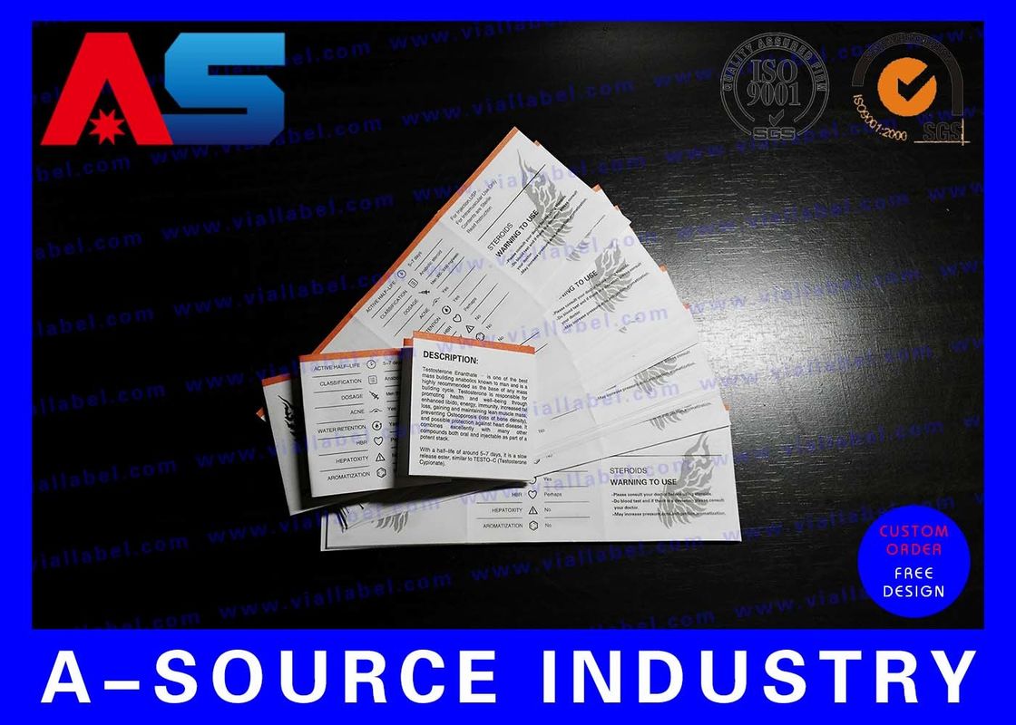 Φαρμακευτικό χαρτί Εκτύπωση φυλλαδίων για πεπτίδια Μαστολογία Ελαιομηχανία Εκτύπωση φυλλαδίων οδηγιών χρήσης