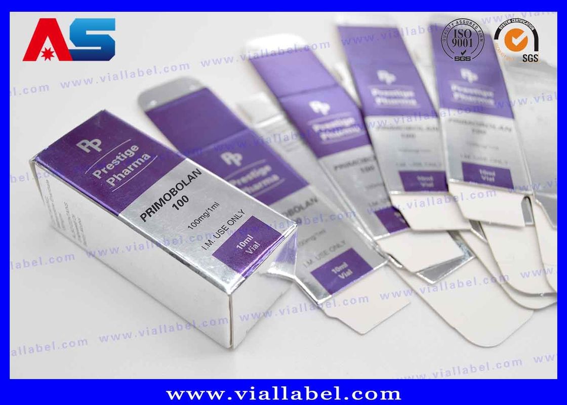 Αναβολική Επιστήμη 10 ml Φιαλίδια Κουτιά / Πεπτιδικά Φαρμακευτικά Κουτιά Συσκευής Για Φιαλίδια Κύκλου