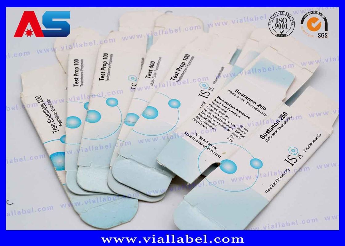 Προσαρμοσμένο κουτί αποθήκευσης φιαλιδίων ολογράμματος Εκτύπωση κουτιών φιαλιδίων 10ml και συσκευασία / μικρά κουτιά συσκευασίας