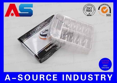 Hcg Paper Box And Labels Plastic Tray For Growth Hormone Medication