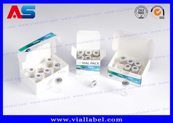 Hcg Paper Box And Labels Plastic Tray For Growth Hormone Medication