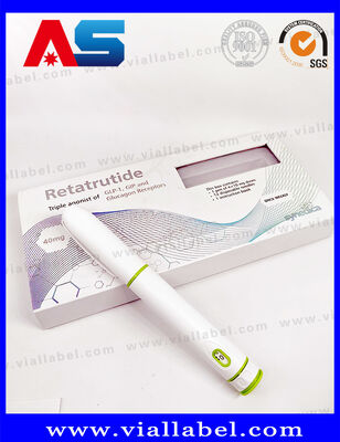 Συσκευαστικό κουτί Synedica Green Pen ∆ιασκευασμένο κουτί πεπτιδίου πένας ένεσης για Reta 40mg πεπτιδίου πένας ένεσης, Synedica πένας ένεσης