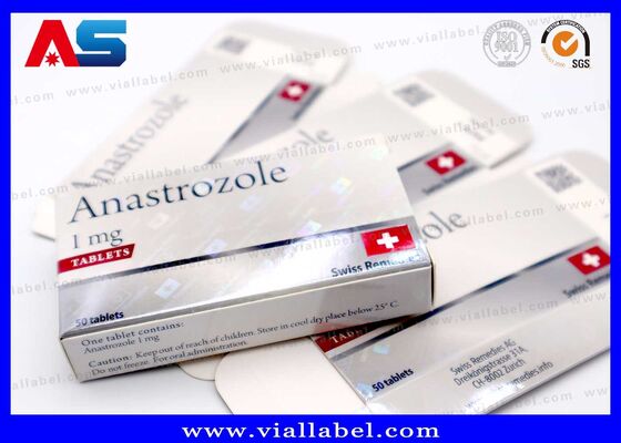Προσαρμοσμένη συσκευασία Anastrozole 1mg δισκία